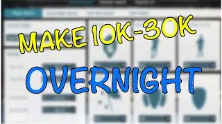 FIFA 16 - MAKE 10K-30K OVERNIGHT - INSANE TRADING METHOD!!!
