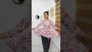 🔥😯6 Short kurtis👚 അരേ..വാഹ്🥹‼️ Must have Cotton peplum topsforsummer #nerin #unboxing #viral #shorts