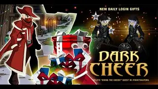 [AQW] Dark CheerCaster ARMOR (NEW AC-TAGGED QUEST DAILY GIFTS)