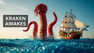 ЭПИЧНЫЙ LEGO Stop Motion: Атака Кракена! 🚢⚓️ Пираты против Морского Монстра
