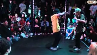 FINAL Kimil vs Babysleek  Dance @live  Korea 2014 Hiphop side