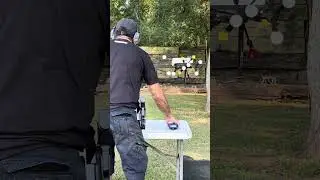 Backyard Range Drills at 15 yards, strong hand and support hand shooting with a CANIK RIVAL-S