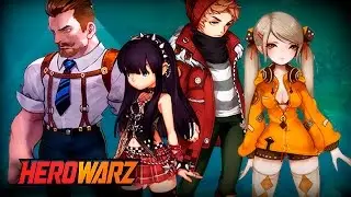 HeroWarz - Costumes Preview - Open Beta Start - Download & Play - F2P - EN