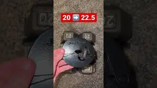 How To Go From 20 Pound Dumbbells To 22.5!! (Inexpensive)