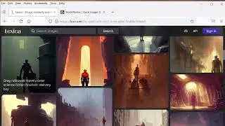 Advanced search in Lexica art