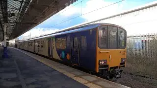 British Rail Class 150 DMUs at Bolton | Super Sprinter | Northern Trains