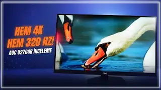 Tek Monitörde İki Oyun Dünyası Mümkün mü? | AOC U27G4R İncelemesi