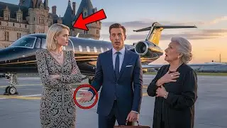 Er dachte, sie ging mit nichts — bis der Privatjet nur für sie landete
