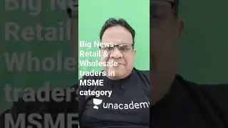 Breaking News - Retail & Wholesale Traders in MSME Sector with Ashirwad Sir #shorts #upsccse