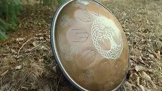 S&T tongue pan 11 note, B-Celtic minor scale, with effect.