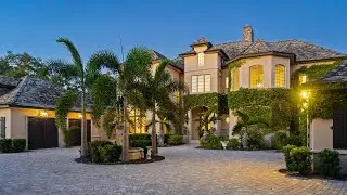 A French Provincial Masterpiece on the Manatee River | Luxury Home Tour