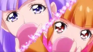 {FANMADE} Hugtto Pretty Cure!| Cure Macherie & Amour&rsquo;s Updated Transformation SFX! (94% Clean)