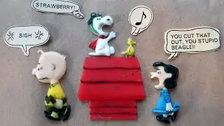 Super Cartoon Maker Featuring Snoopy and his Peanuts Pals by Mattel - Using a Mattel Thingmaker Toy