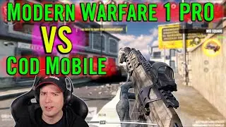 Modern Warfare Pro tries Call of Duty Mobile for the first time