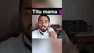 Titu mama Sigma rules 😈 || #shorts #sigmarule #bbkivines ||