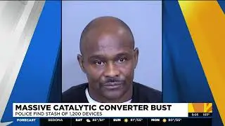 Man arrested in connection to Phoenix catalytic converter bust