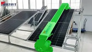 Boost your solar energy by 10% without any work! #solarcleaningrobot  #solarpanel