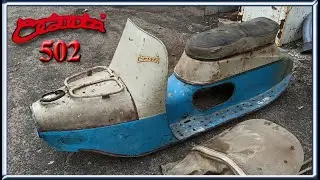Мотороллер Cezeta 502   обзор находки