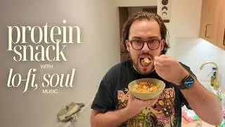 Making a Simple Pear & Honey Protein Snack | Relaxing Chill Lofi Vibes