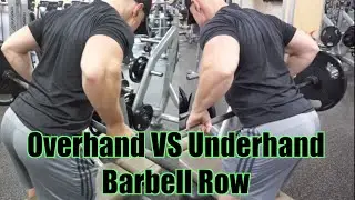 BARBELL ROW | Overhand VS Underhand Grip