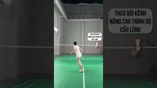Tập di chuyển tr&ecirc;n lưới #badmintontv #badminton #cầul&ocirc;ng