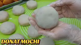 RESEP DONAT MOCHI | Bahan Ekonomis bikinnya mudah rasanya wenak banget💯