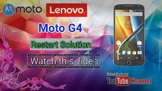 Moto G4 Restart Solution | in Telugu | by Syam | new mobiletricks |