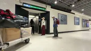 POWELL STREET BART AND MUNI TRAIN STATION. FAIRBEATER (1:11) Nov 14, 2025 San Francisco, CA AIRWHEEL