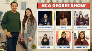 NCA DEGREE SHOW VLOG | IN CONVERSATION WITH STUDENTS