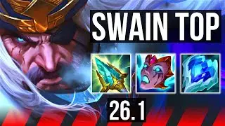 SWAIN vs NASUS (TOP) | 74K damage | EUW Diamond | 26.1