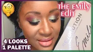 4 Looks 1 Palette - Makeup Revolution x EmilyNoel The Wants Review | Ashley Crutchfield