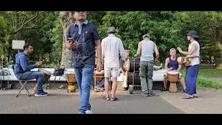 Experience of playing drums with foreign musicians | Japan