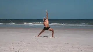 40 Minute Vinyasa Flow | Intermediate Sun Power Yoga | Big E the Yogi