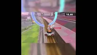 Trick your way to the top of the gate! [Yoshi|Baby Blooper] P-Switch | Mario Kart World #shorts #dpn