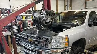 Chevy LS 5.3 Cam and lifter install with DOD and VVT delete with BTR CAM and long tube headers!