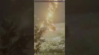 ARK: Survival Ascended - Flaming Teleporting Velonasaur