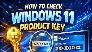 How to check Windows 11 product key in Laptop or Computer || Know Your Windows 11 Product Key