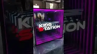 Infinity 3D Mirror Sign Board - Trending Signs in 2024