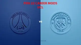 FIFA 22 - CAREER MODS - UCL | PSG vs Man City | 4K + RESHADE REALATIC