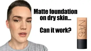 First Impression of NARS Soft Matte Complete Foundation on Dry Skin