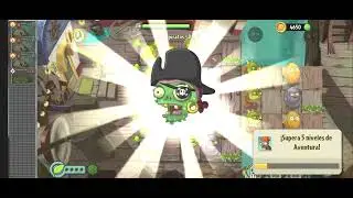 Jugando plantas vs zombies 2 ( parte 5)