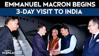 India AI Impact Summit | French President Emmanuel Macron Lands In India, Begins 3-Day Visit