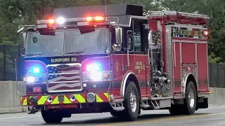 Elmsford FD Engine 137 & Elmsford EMS Ambulance 58B2 Responding