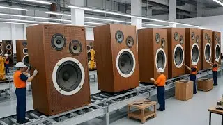 Inside the Marantz Factory | How Vintage Marantz Speakers Are Made (Full Process)