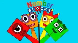 MY SPRUNKI OC: One, Two, Three & Four (from Numberblocks)