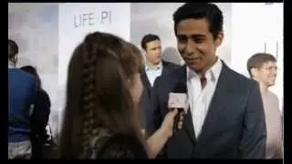 Morgan Interviews Suraj Sharma on the Life of Pi Red Carpet