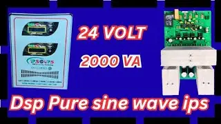 24Volt  2000va Dsp Pure sine wave ips price 