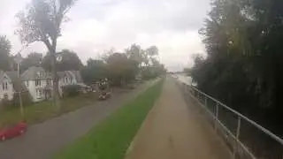 Relaxing Ride after Rainy Day (GoPro)