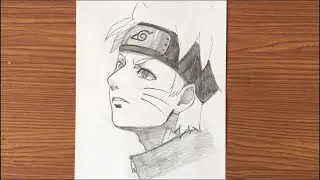 Drawing Naruto Uzumaki | Amazing Anime Art Process (Step by Step)