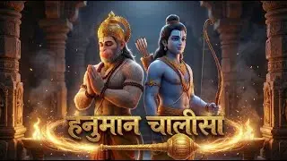 HANUMAN CHALISA - Healing Version 🕉️ | हनुमान चालीसा | Calming Devotional Prayer | AI Version